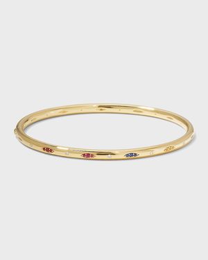 Yellow Gold Gypsy Candy Bangle