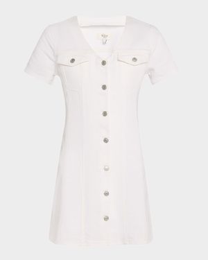 Saratoga Denim Mini Dress