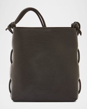 Snodo Knot Leather Shoulder Bag