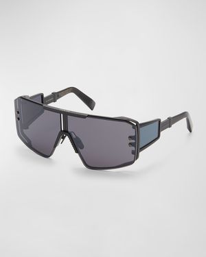 Le Masque Titanium & Acetate Shield Sunglasses