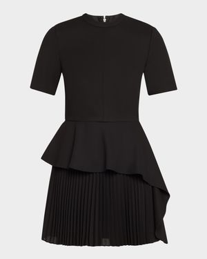 Surry Short-Sleeve Mini Dress