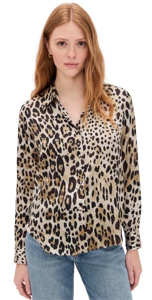 MISA Celine Top Leopard Print S