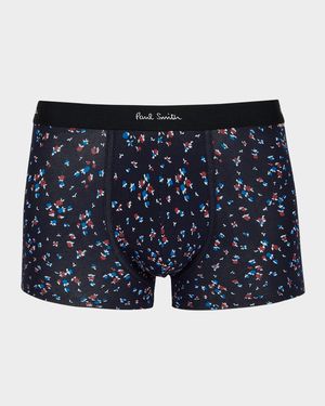 Men's Paulines Mini Fish-Print Boxer Briefs
