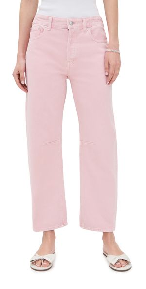 Madewell 5 Pocket Darted Barrel Leg Jeans Subtle Blossom 31