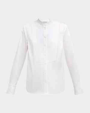 Naya Collared Long-Sleeve Top