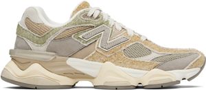 New Balance Green & Beige 9060 Sneakers