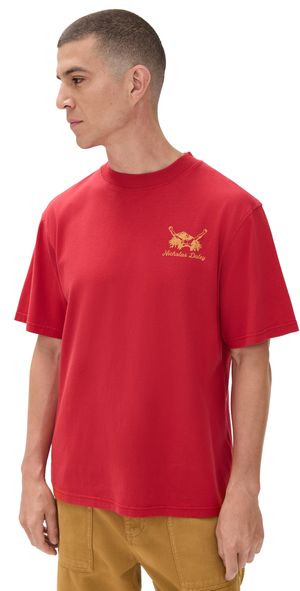 Nicholas Daley Roots Rock Reggae Tee Red M