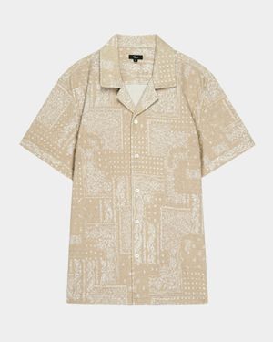 Men's Maverick Patchwork Camp Shirt