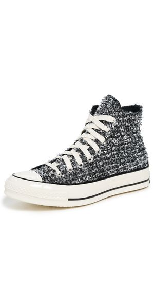 Converse Chuck 70 Metallic Sneakers Black/Silver/Egret M 6/ W 8