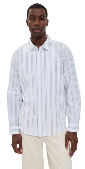 RAILS Clyde Shirt White Azure S