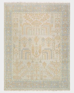 Ushak Hand-Knotted Rug, 8' x 10'