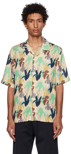 Paul Smith Beige Iris Shirt