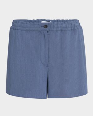Wool Faille Shorts