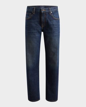 Abigail Straight-Leg Ankle Jeans