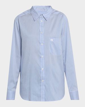 Catalina Striped Button-Down Shirt