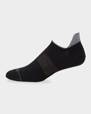 Men's Cotton Solid Invisible Touch No-Show Socks