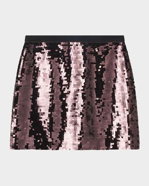 Cleo Sequined Mini Skirt