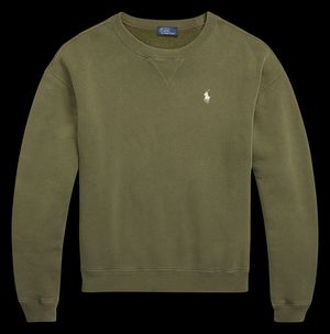 Polo Ralph Lauren - Sweat droit en coton mélangé - Taille L - Vert