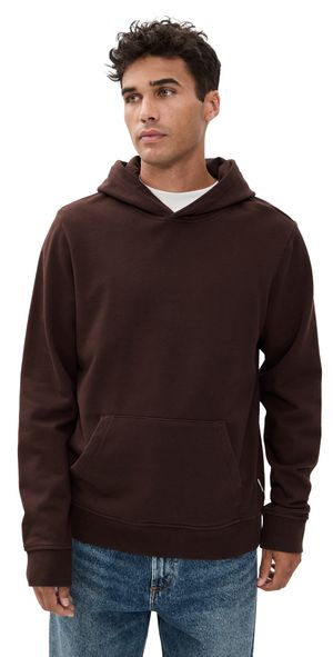 Onia Terry Pullover Hoodie Dark Java XL