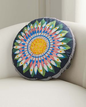 Fleur Fardee Fleuve Cushion