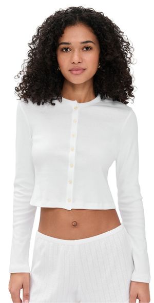 Leset Nando Cardigan White XL