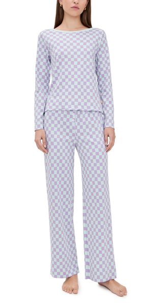 Cozyland by Morgan Lane Ellie Pajama Set Ultra Violet P