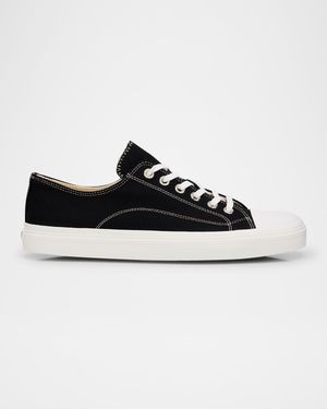 Men's Canvas Low-Top Sneakers