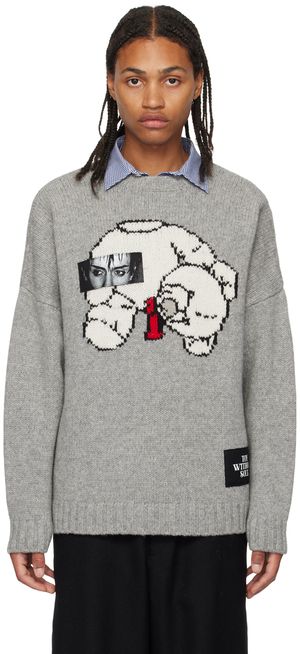 UNDERCOVER Gray 'Toy Without Soul' Sweater