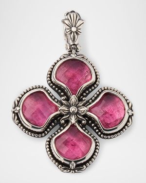 Ivy Rock Crystal, Strawberry Quartz and MOP Triplet Enhancer