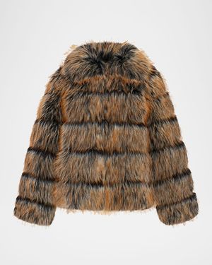 Fox Faux Fur Jacket