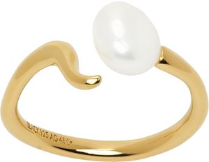 Maria Black Gold Moonshine Ring