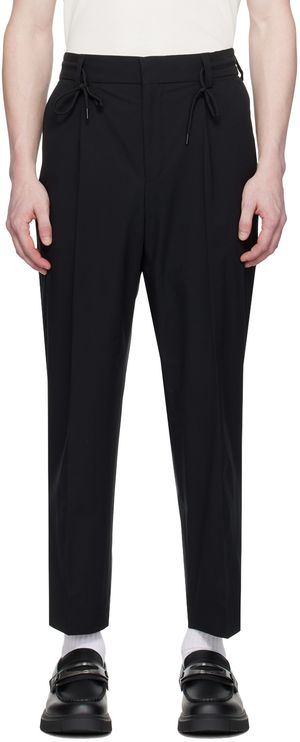 Hugo Black Slim-Fit Trousers