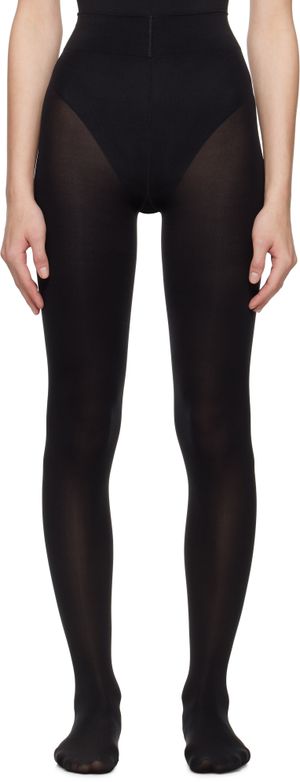 Wolford Black Velvet de Luxe 66 Tights