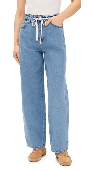 ALIGNE Ida Tie Waist Jeans Light Wash 0