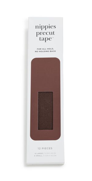 Bristols 6 Nippies Pre-Cut Tape Coco One Size