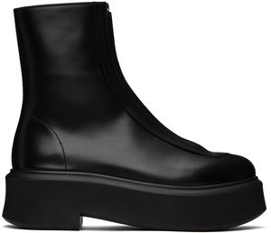 The Row Bottes I noires à glissière