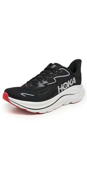 HOKA Clifton 10 Sneakers Black / Silver 9