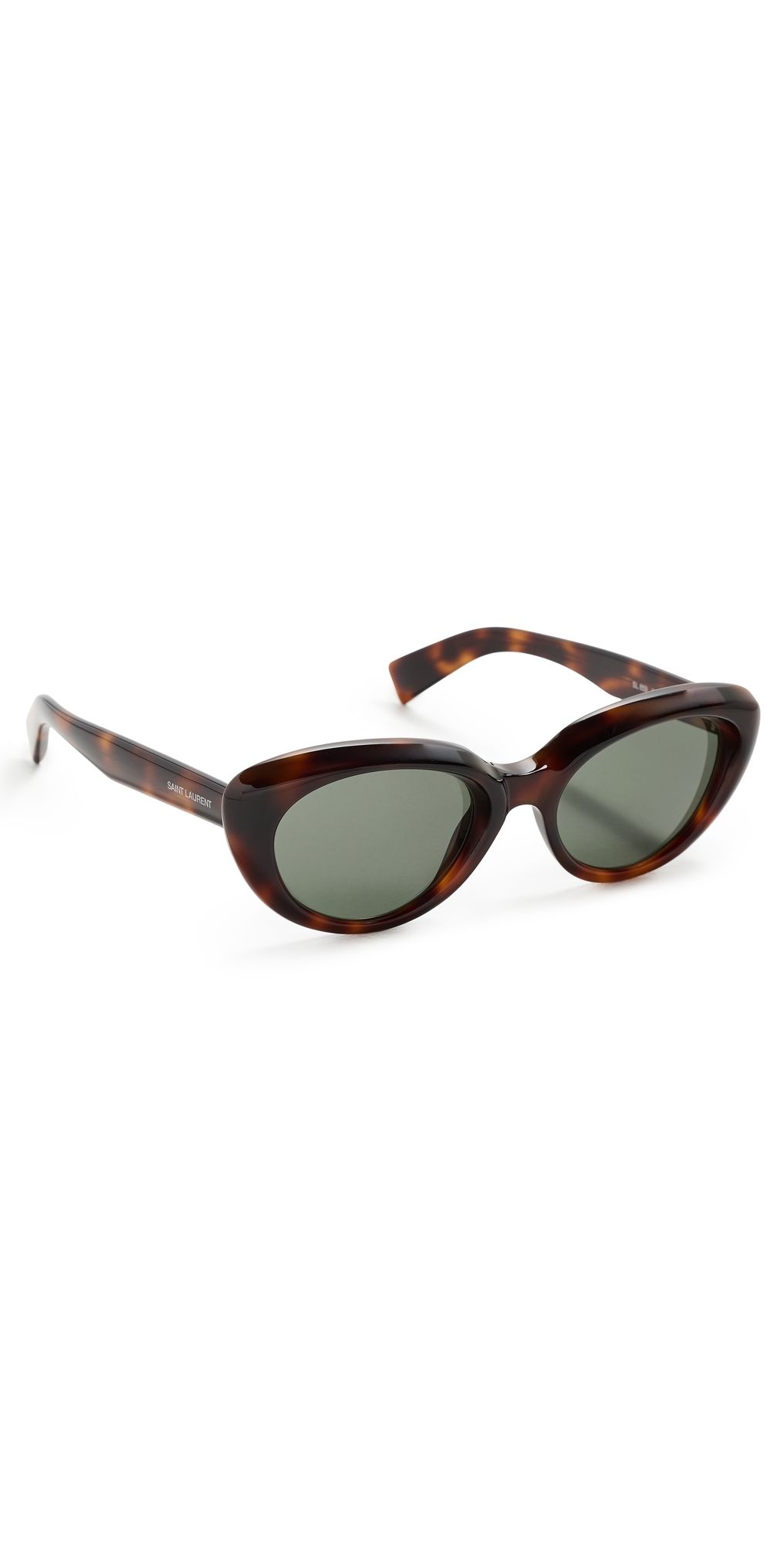 Saint Laurent SL 859 Sunglasses Havana-Havana-Grey One Size
