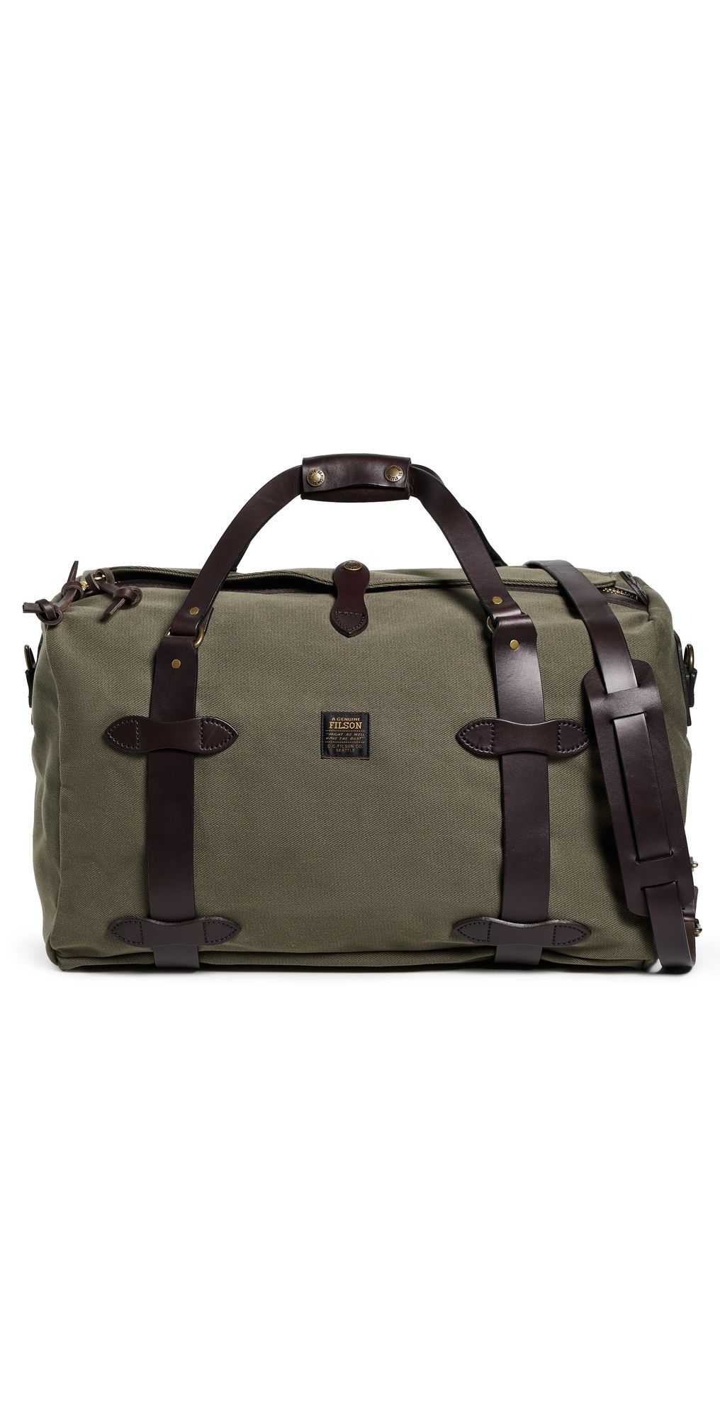 Filson Medium Rugged Twill Duffle Bag Otter Green One Size