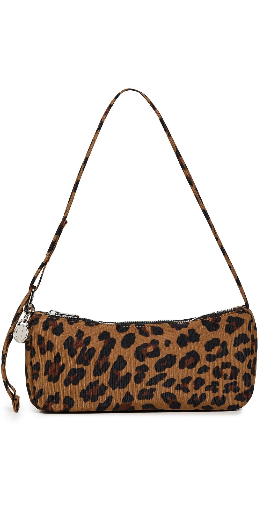 BAGGU Nylon Pochette Leopard One Size