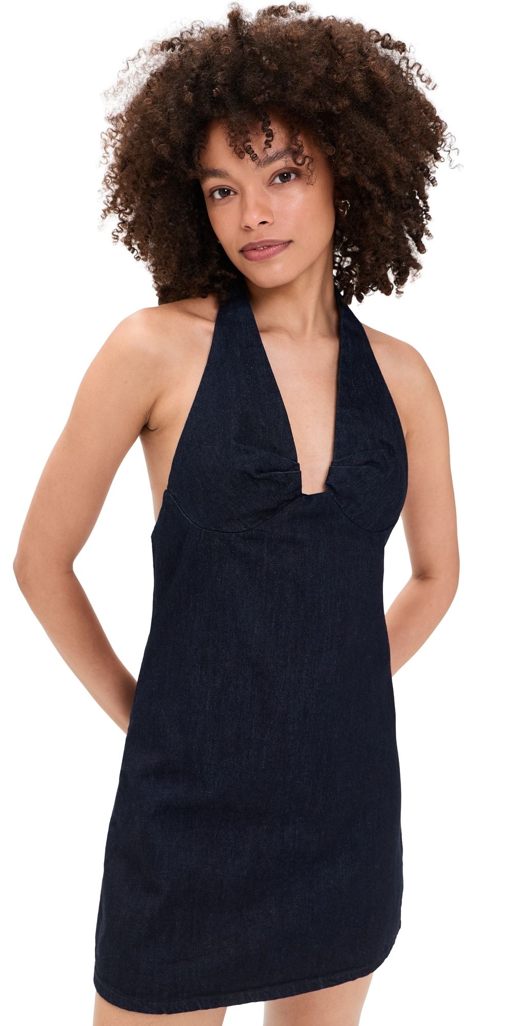 Free People Trevi Mini Dress Rinse L