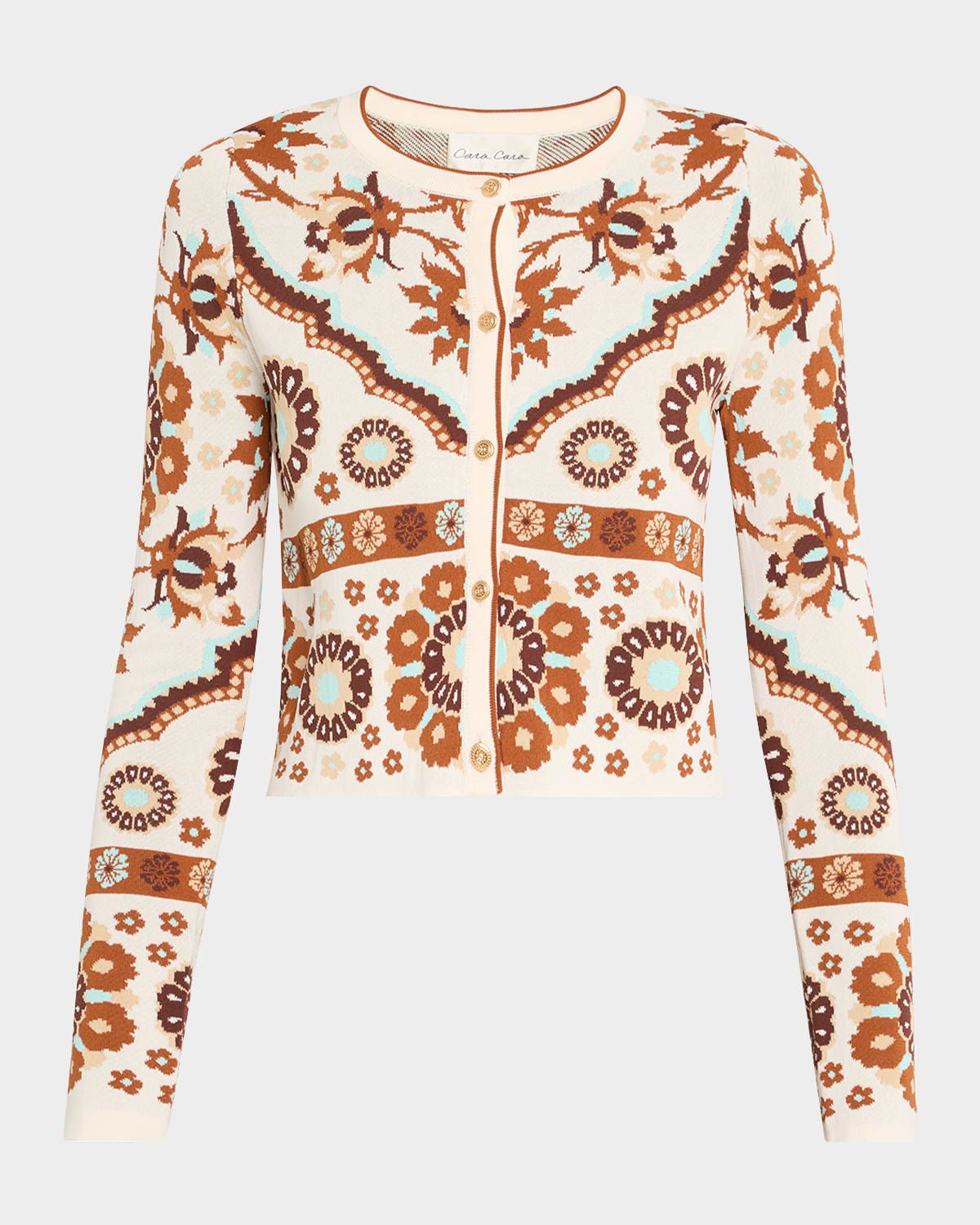 Ila Printed Knit Cardigan