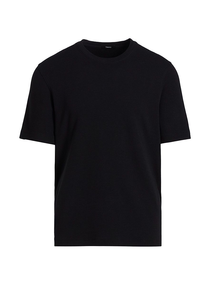 Men's Delroy Cotton-Blend T-Shirt - Black - Size XL
