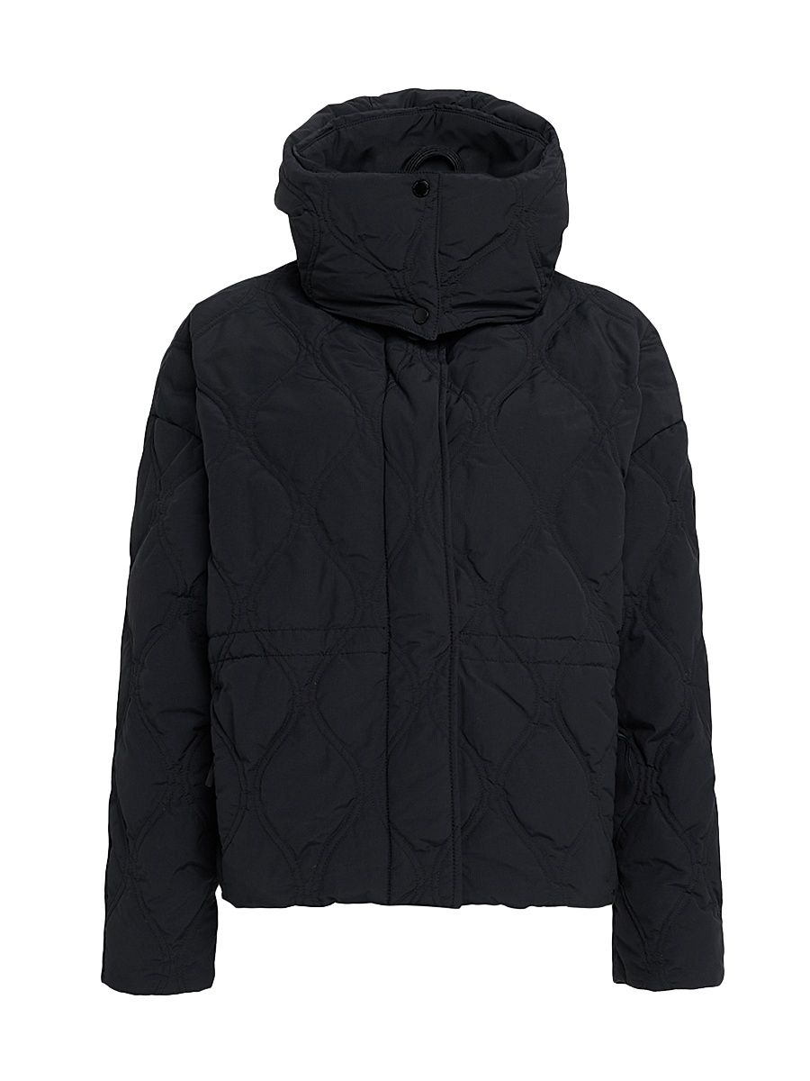 Women's Claremont Quilted Down Jacket - Black - Size Medium