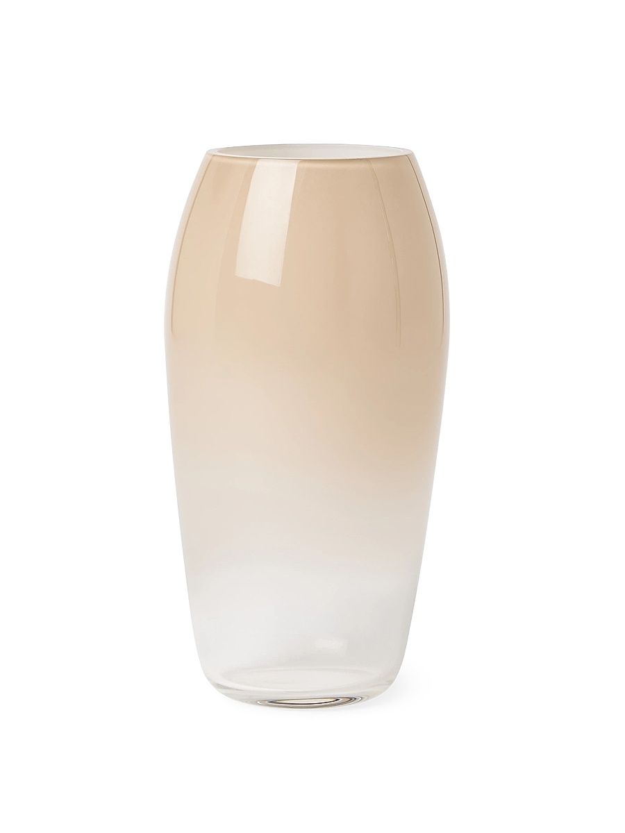 Nuanced Murano Glass Vase - Natural