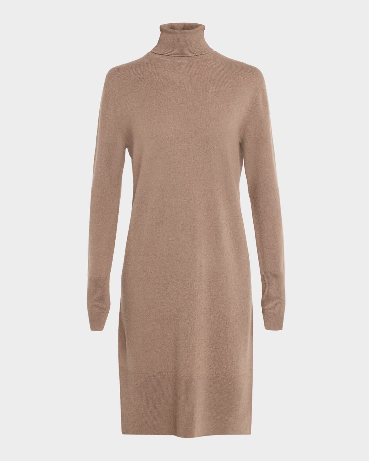 Turtleneck Cashmere Sweater Dress