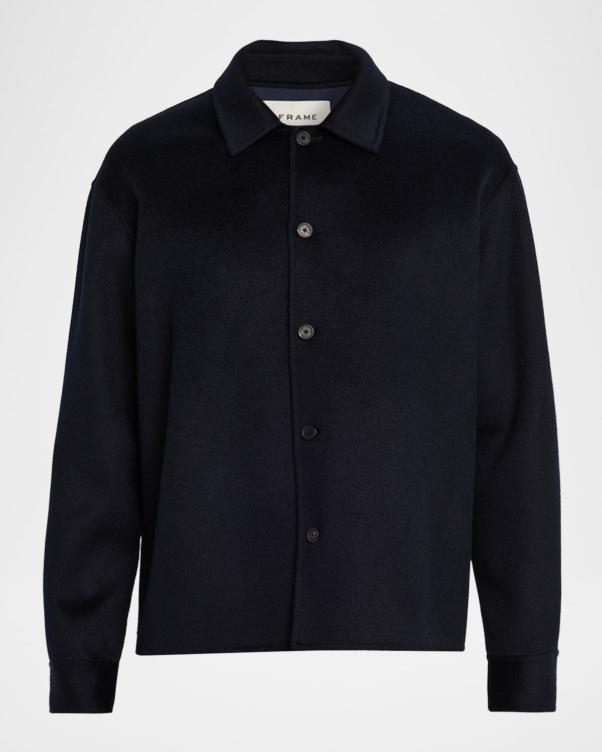 Men & apos;s Double-Face Wool Overshirt