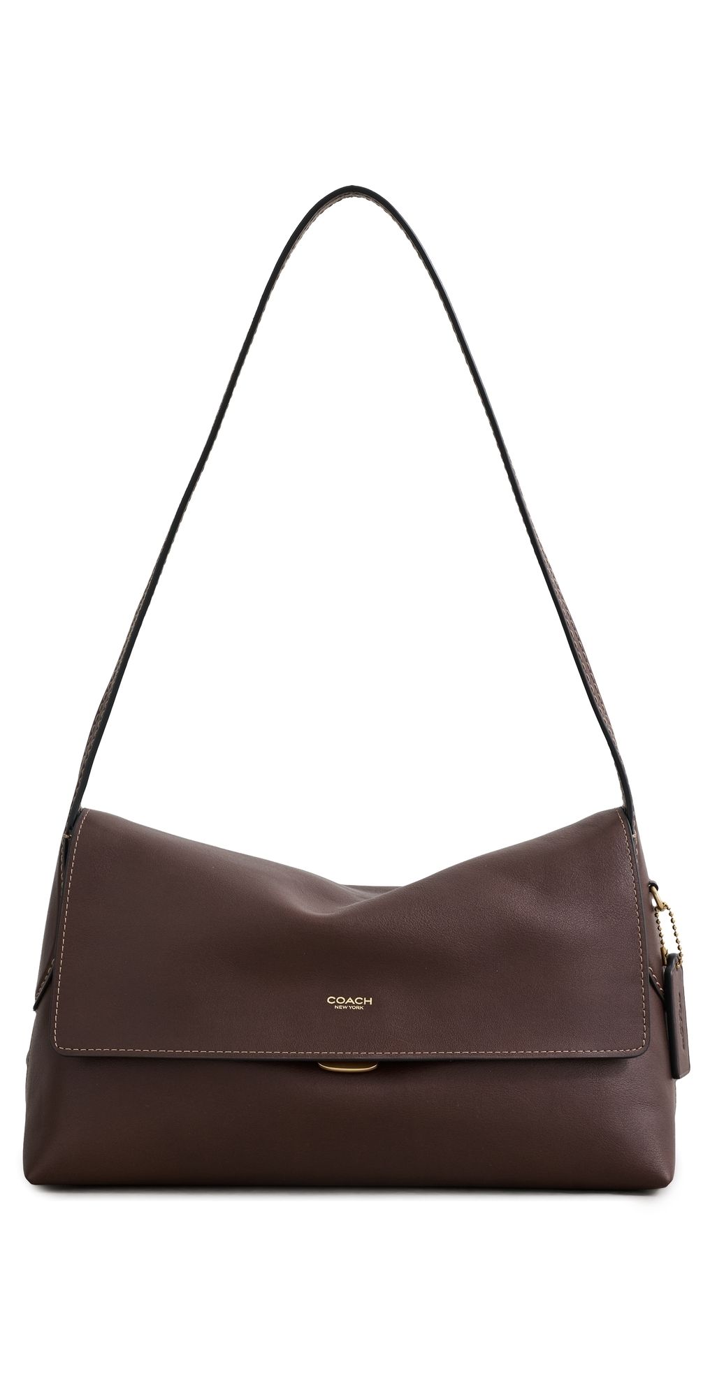 Coach Natural Grain Leather Chelsea Shoulder Bag B4/Maple One Size