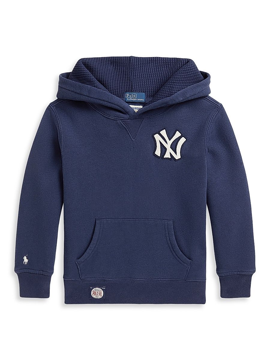 Little Boy's & Boy's Yankees Fleece Hoodie - Dark Cobalt - Size 18