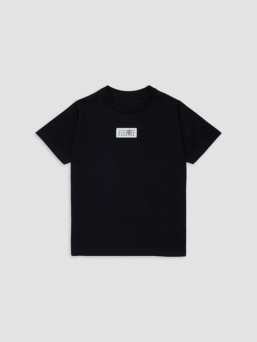 Little Kid's & Kid's Number T-Shirt - Black - Size 8